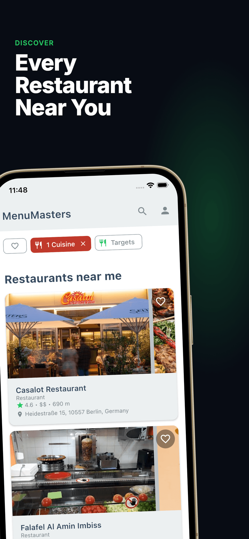Every Restaurant Near You - Nearby restaurant discovery
